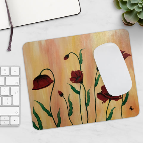 Poppy Mouse Pad