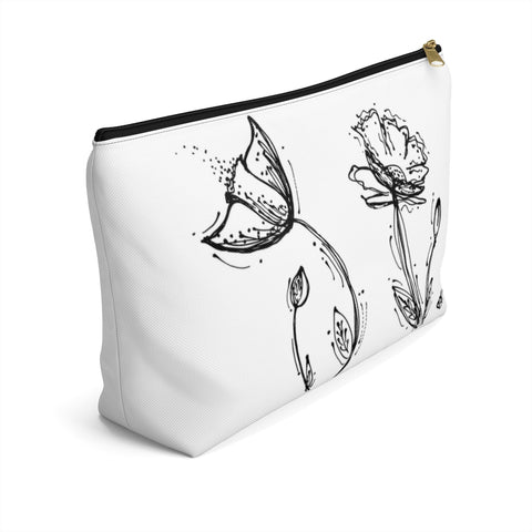Poppy Silhouette Small/Large - Accessory Pouch w T-bottom