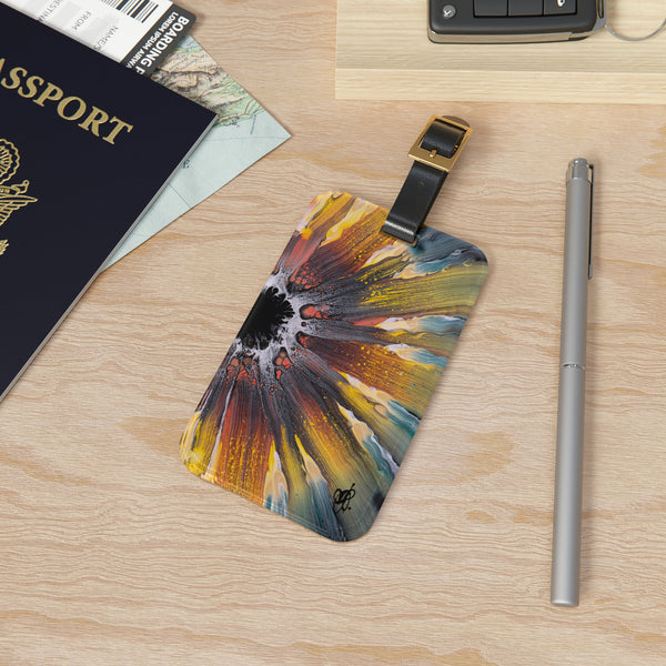 Sunflower Luggage Tag