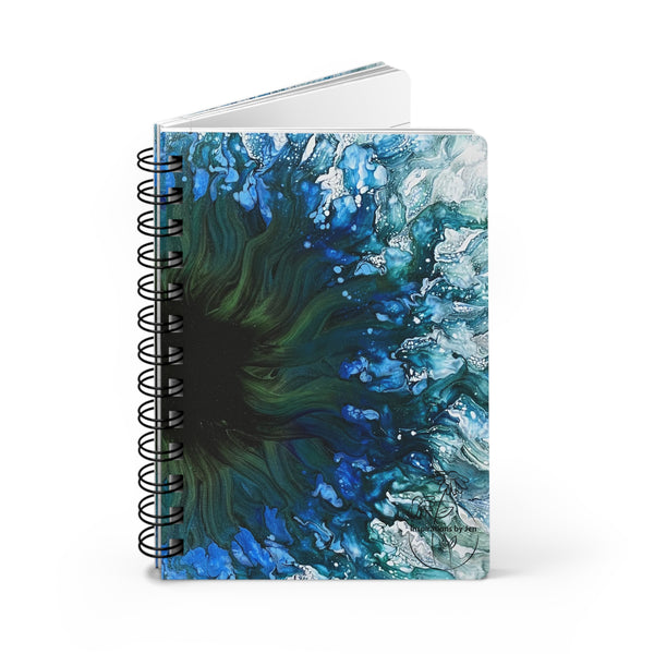 Mermaid Tail Spiral Bound Journal