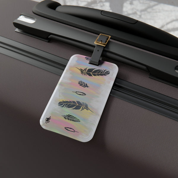 Free Falling Luggage Tag