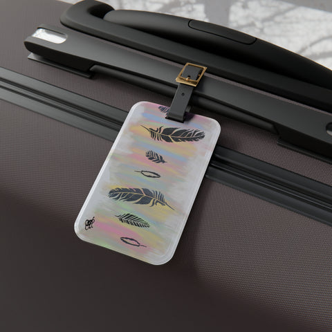 Free Falling Luggage Tag