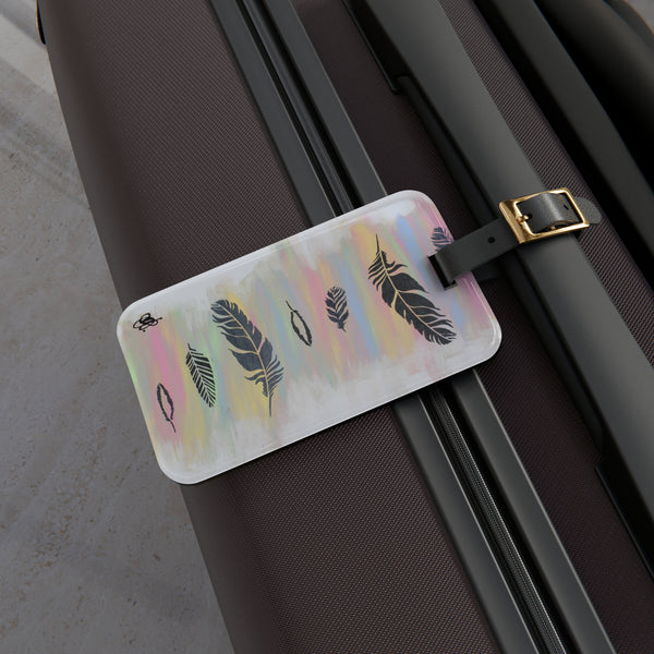 Free Falling Luggage Tag