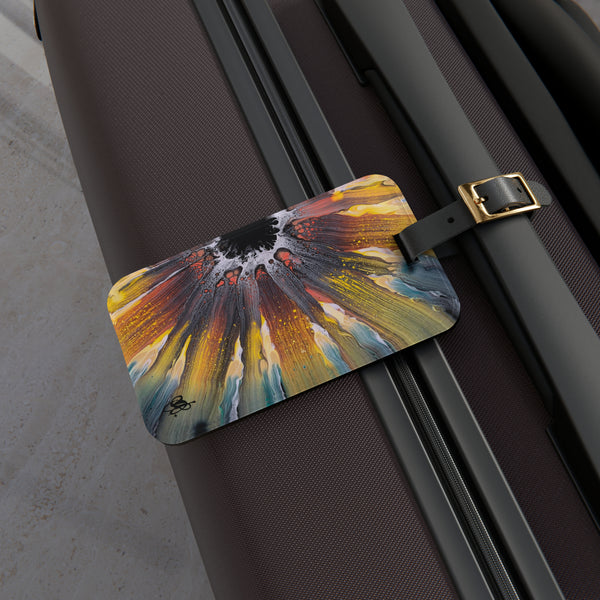 Sunflower Luggage Tag