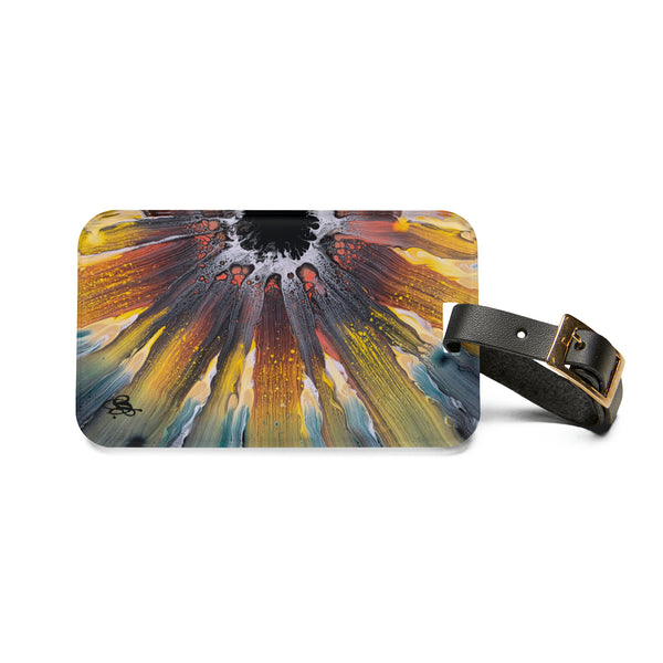 Sunflower Luggage Tag