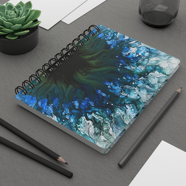 Mermaid Tail Spiral Bound Journal