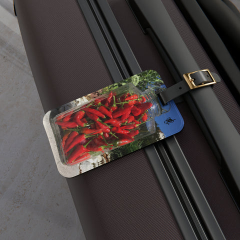 Garden Chilis Luggage Tag