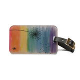 Rainbow Dandelion Luggage Tag