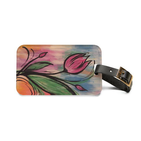 NJ Tulip Luggage Tag
