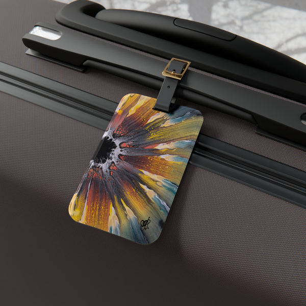 Sunflower Luggage Tag