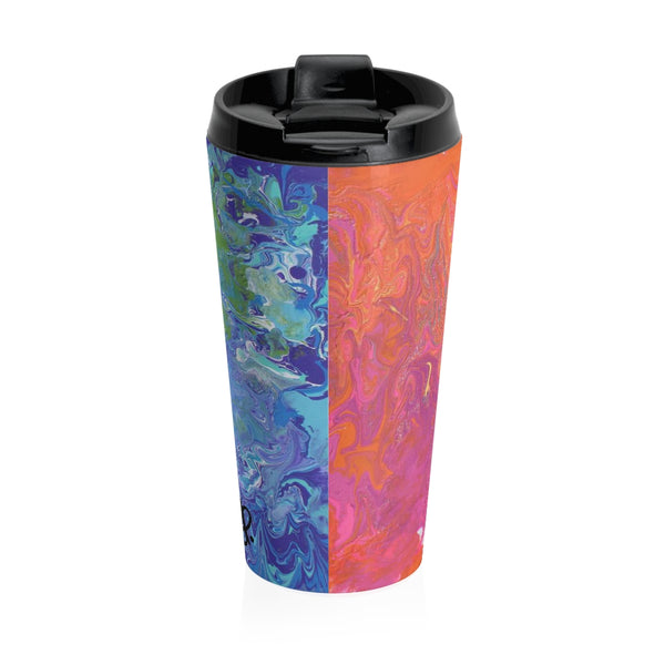 Pour Paint - Stainless Steel Travel Mug