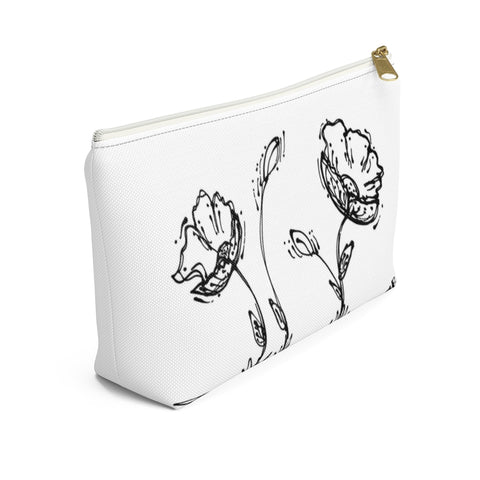 Poppy Accessory Pouch w T-bottom