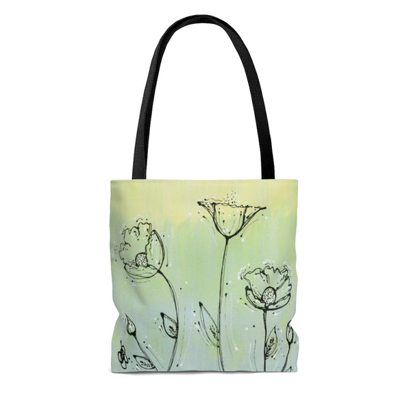 Three Flowers - Tote Bag