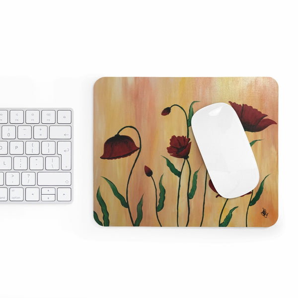 Poppy Mouse Pad