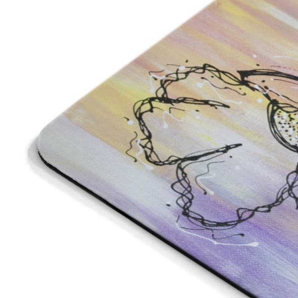Pastel Misc Flower Mouse pad