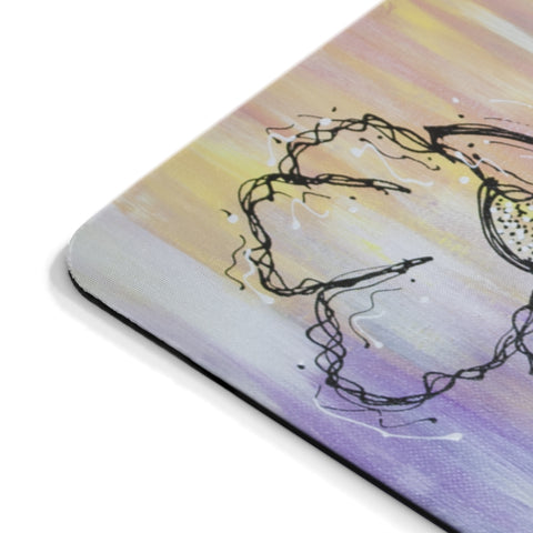 Pastel Misc Flower Mouse pad