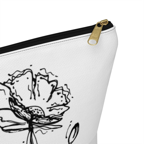Poppy Silhouette Small/Large - Accessory Pouch w T-bottom
