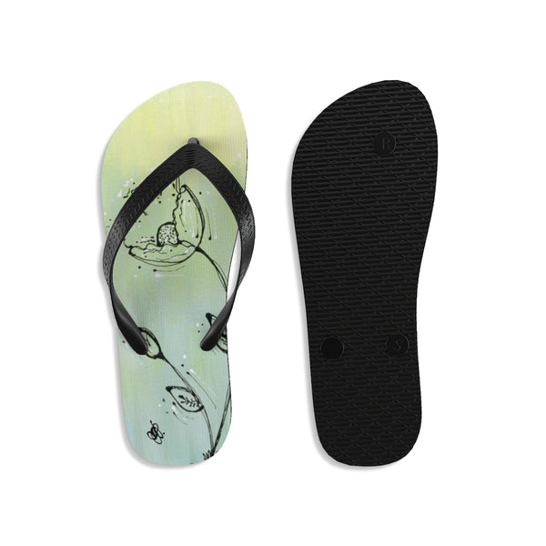 Lilly's Flower - Unisex Flip-Flops