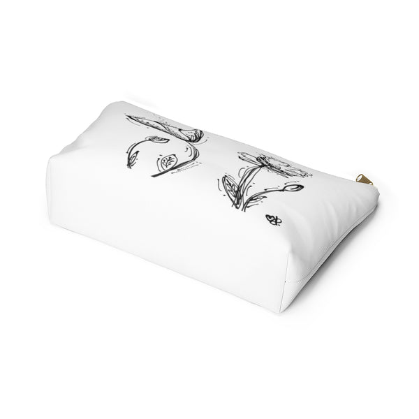 Poppy Silhouette Small/Large - Accessory Pouch w T-bottom