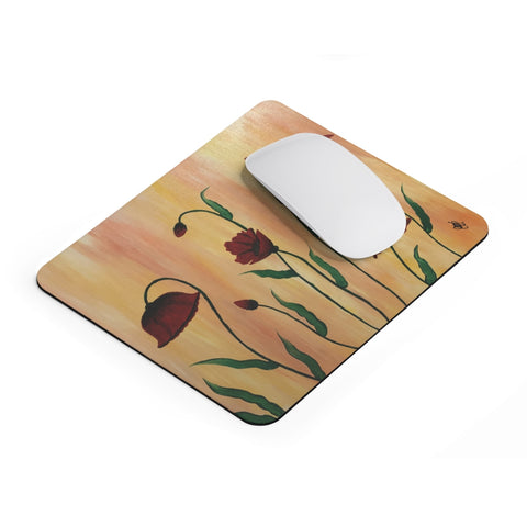 Poppy Mouse Pad