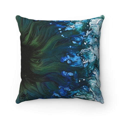 Mermaid Tail 14x14 inch Pillow