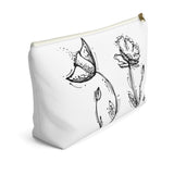 Poppy Silhouette Small/Large - Accessory Pouch w T-bottom
