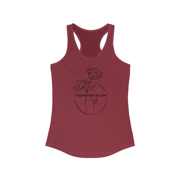 Women's Ideal Racerback Logo Tank