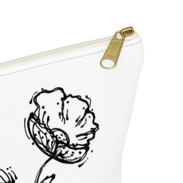 Poppy Accessory Pouch w T-bottom