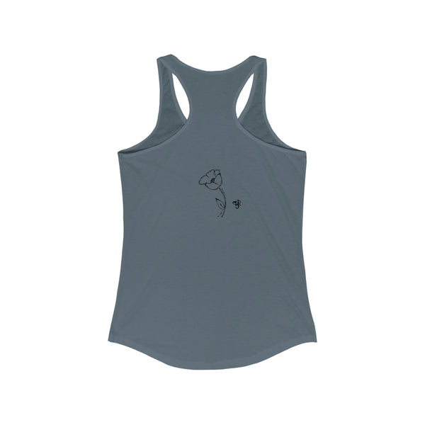 Women's Ideal Racerback Logo Tank