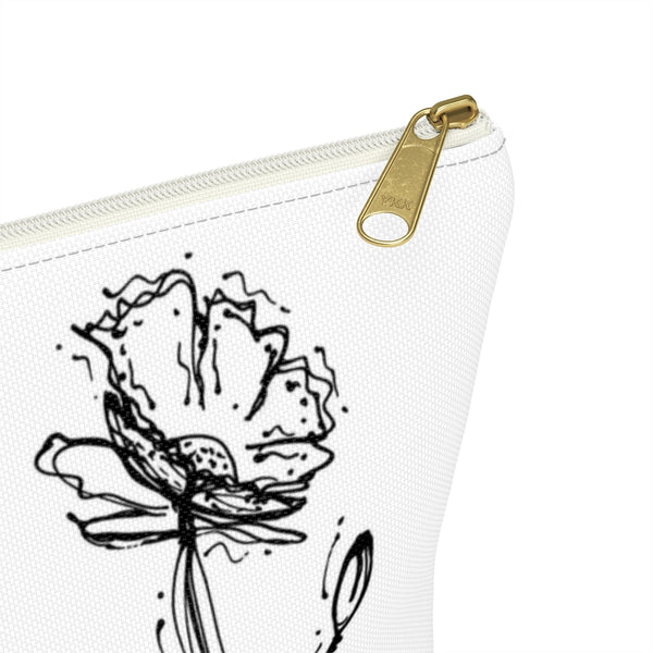 Poppy Silhouette Small/Large - Accessory Pouch w T-bottom