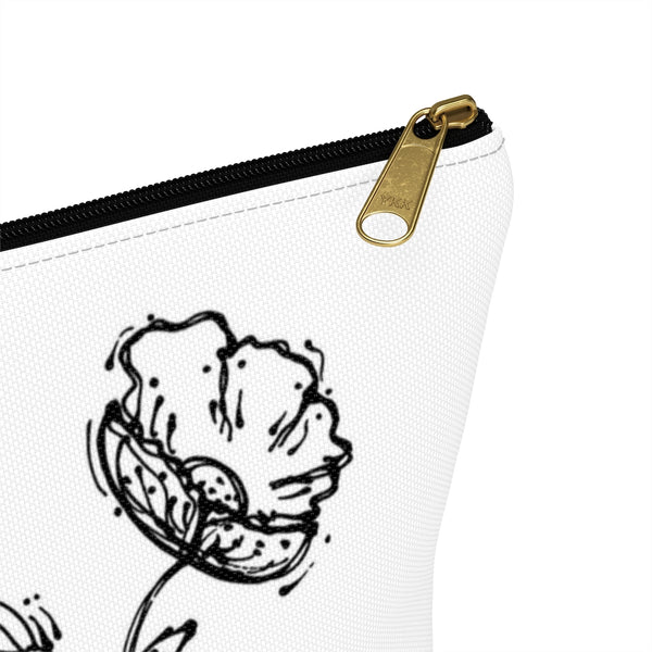 Poppy Accessory Pouch w T-bottom