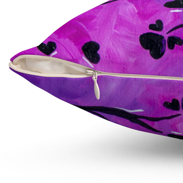 Grandma's Owls - Spun Polyester Square Pillow 14x14 or 16x16