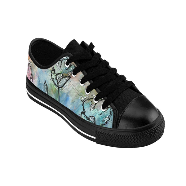 multi color flower - Women's Sneakers