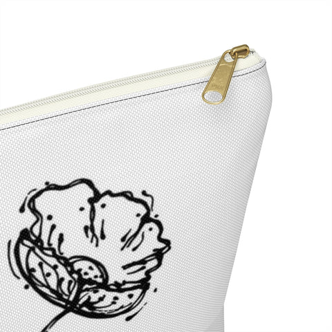 Poppy Accessory Pouch w T-bottom