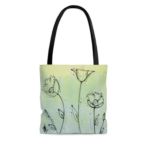 Three Flowers - Tote Bag