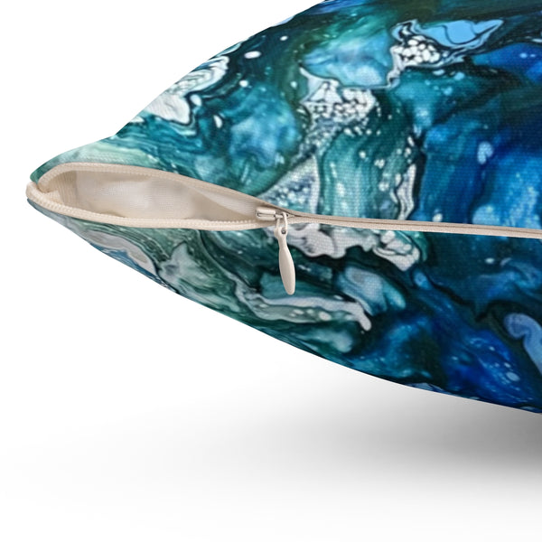 Mermaid Tail 14x14 inch Pillow