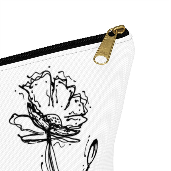 Poppy Silhouette Small/Large - Accessory Pouch w T-bottom